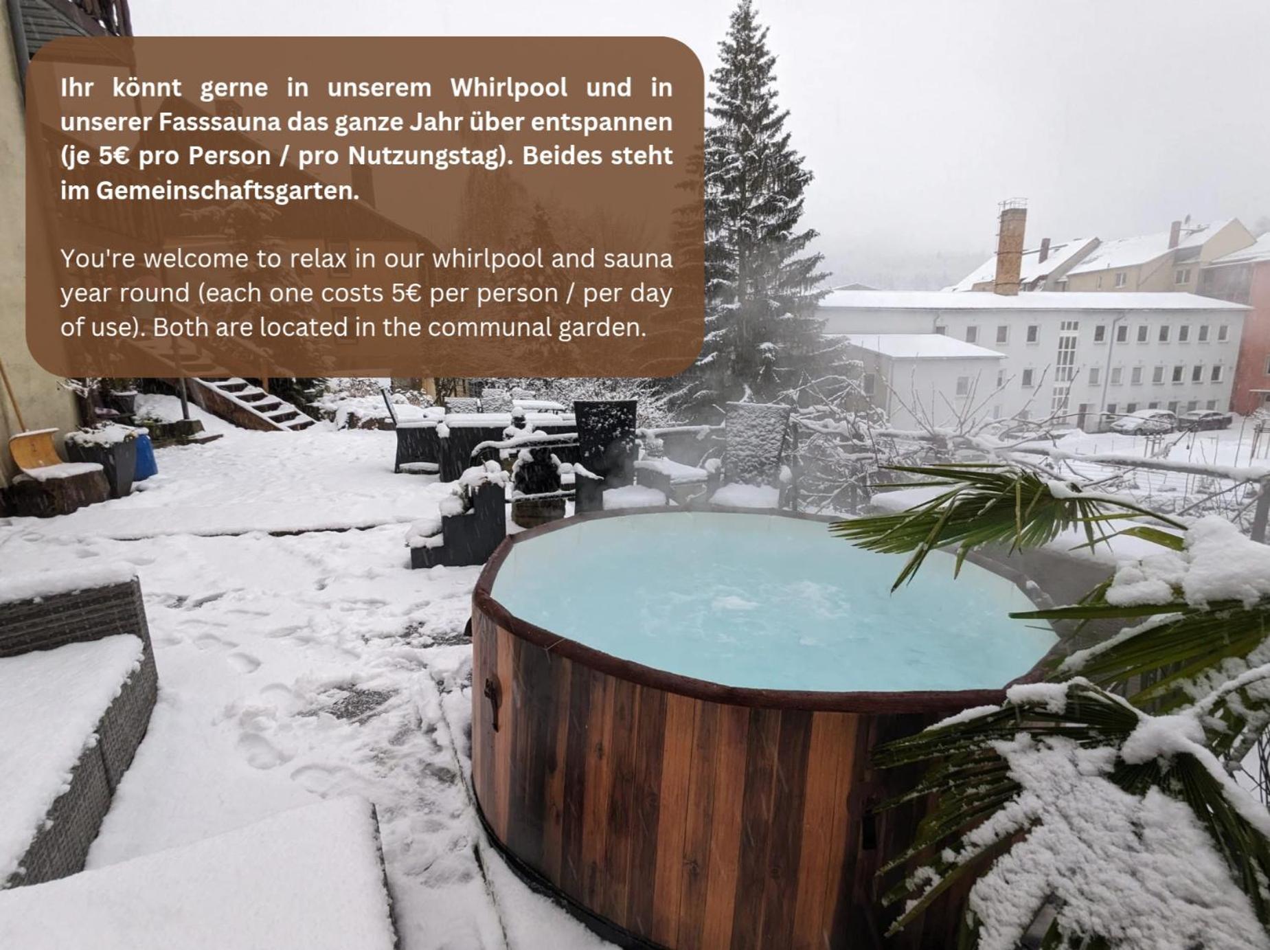 Ut - Urlaubsmagie - Urlaubstraum Mit Whirlpool, Pool & Sauna Sebnitz Zewnętrze zdjęcie